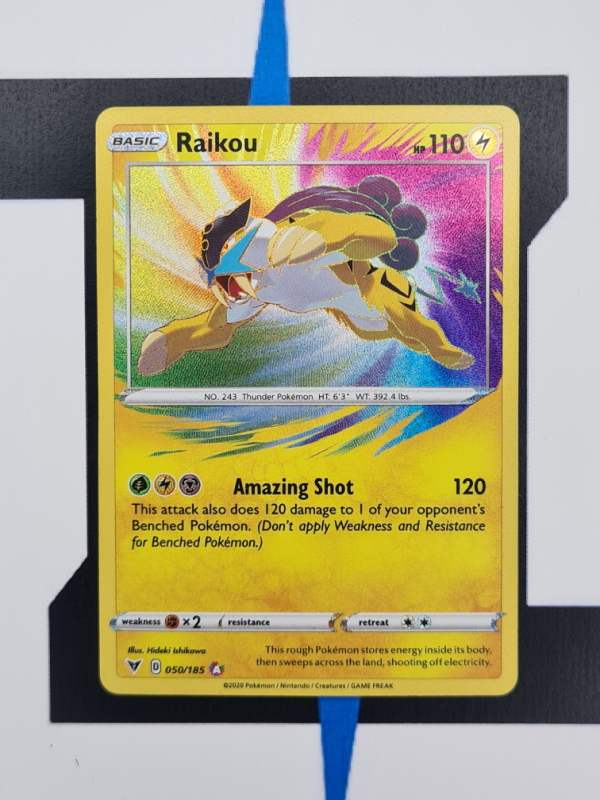 pokemon-karte-Raikou-AmazingRare-VividVoltage-50-Englisch