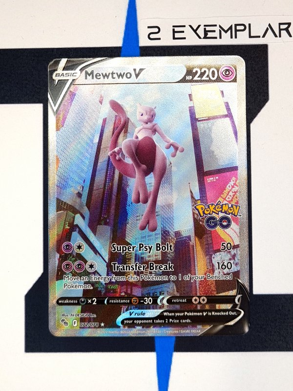 Mewtwo V PGO072 EN NM