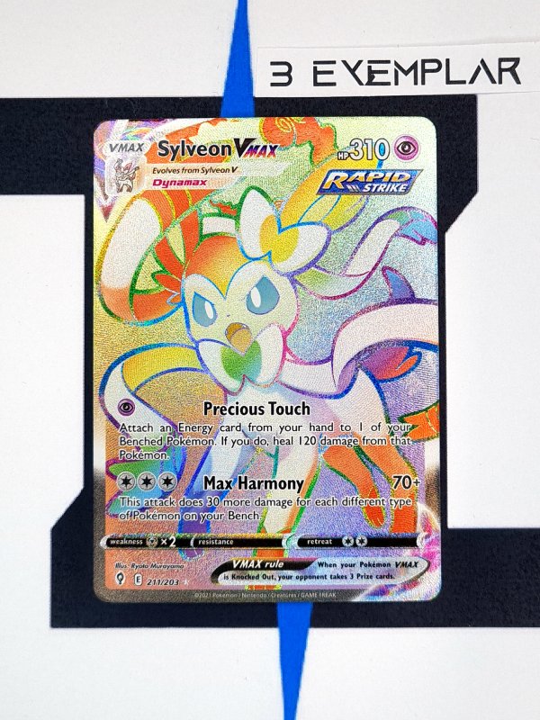 Sylveon VMAX EVS211 EN NM