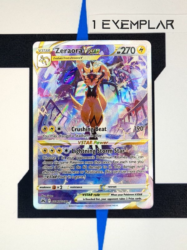 Zeraora VSTAR CRZGG43 EN NM