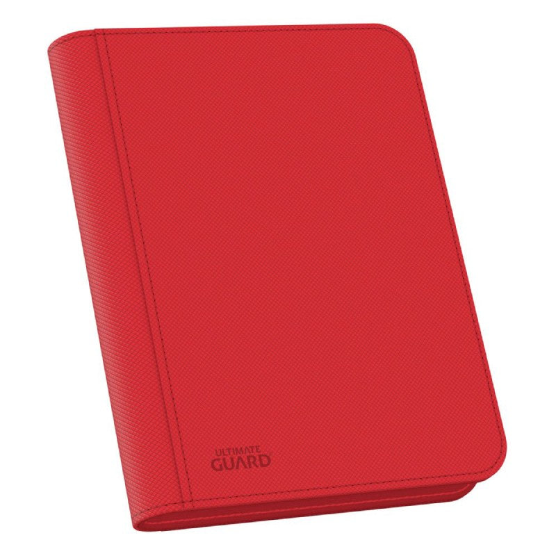 ultimate-guard-zipfolio-160-8-pocket-xenoskin-rot-vorderseite