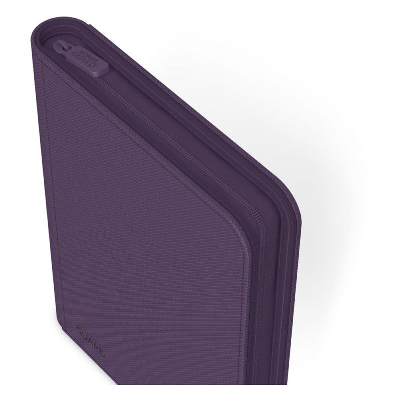 ultimate-guard-zipfolio-160-8-pocket-xenoskin-violett-verschluss-oben