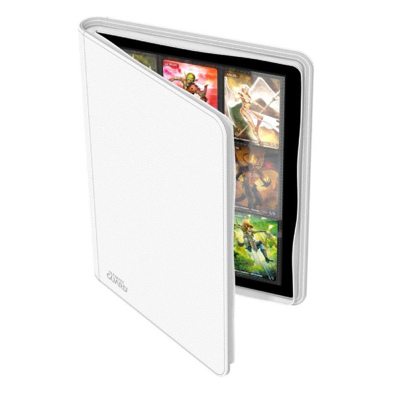 ultimate-guard-zipfolio-360-18-pocket-xenoskin-weiss-oben-offen