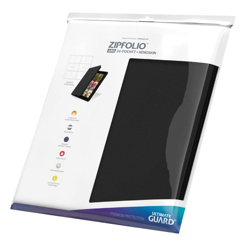    ultimate-guard-zipfolio-480-24-pocket-xenoskin-quadrow-schwarz-verpackung