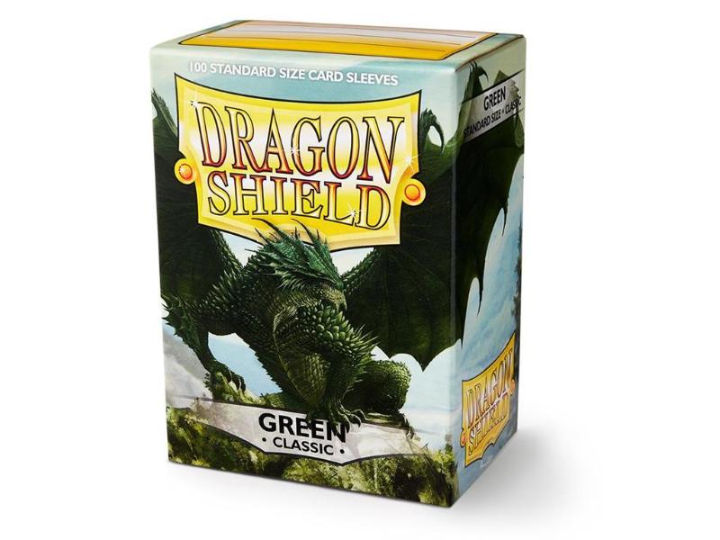 100-standard-dragon-shield-sleeves-classic-green