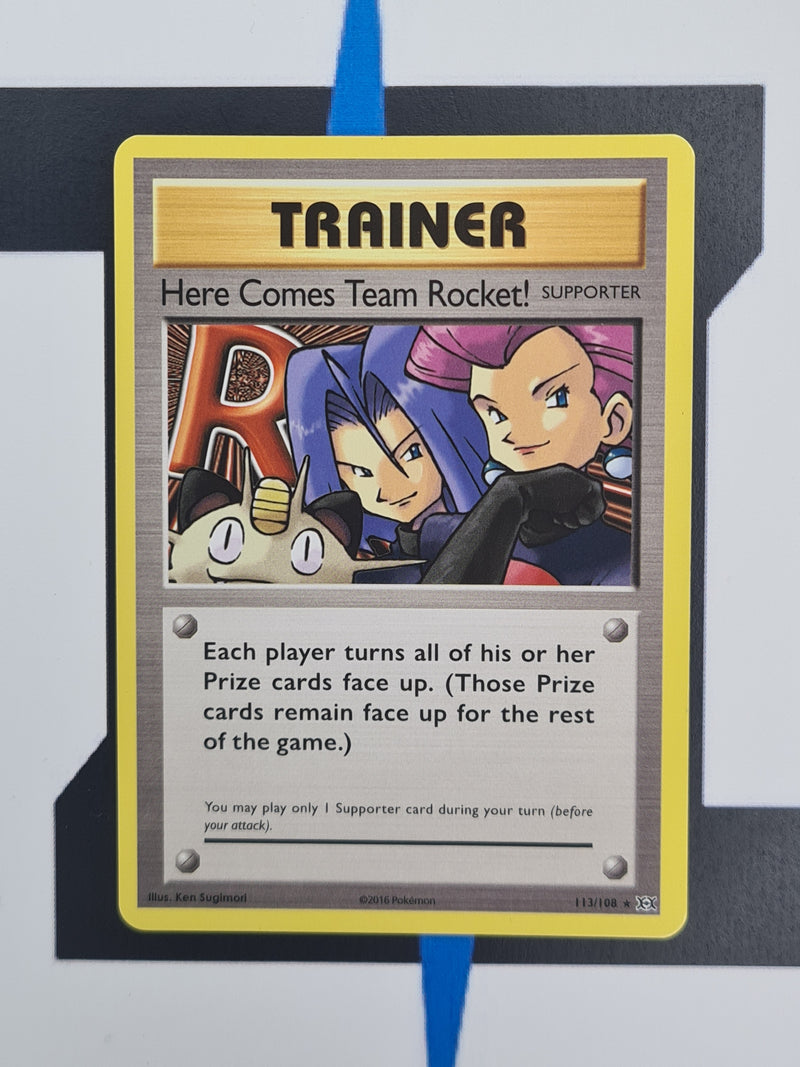 Here Comes Team Rocket! EVO113 EN NM