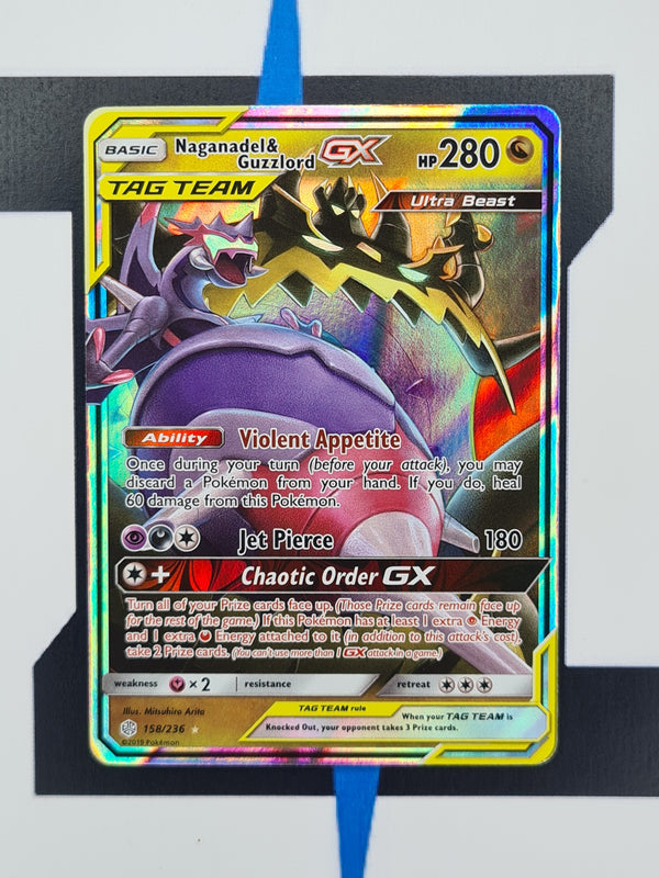 Naganadel & Guzzlord GX CEC158 NMCEC158 NM