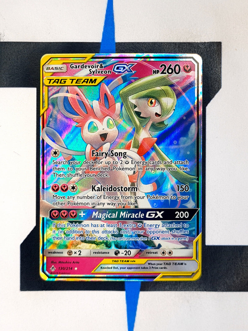 Gardevoir & Sylveon GX UNB130 EN NM