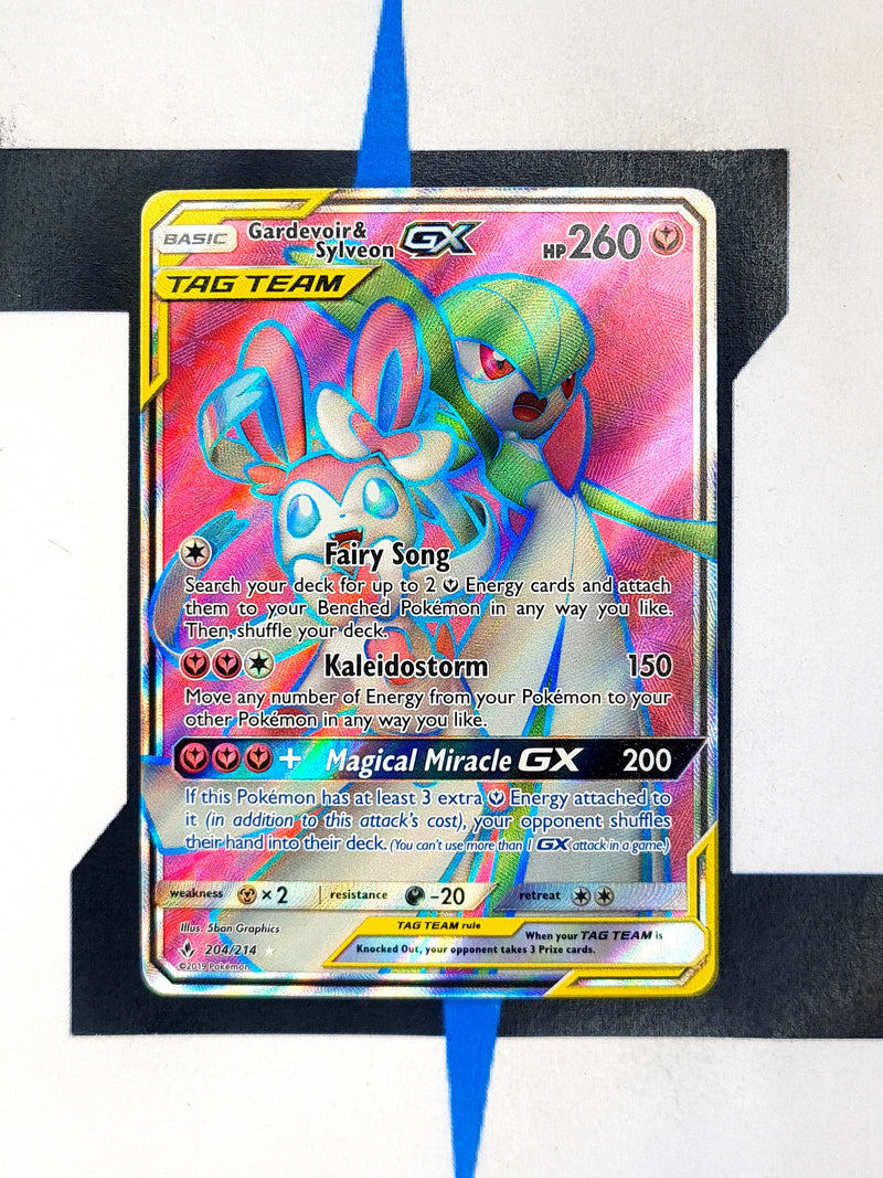 Gardevoir & Sylveon GX UNB204 EN NM