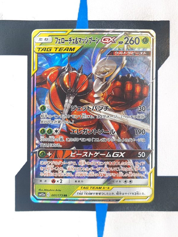 Pheromosa & Buzzwole GX SM12a 001 JP NM