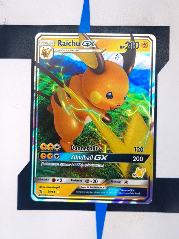 Raichu GX HIF20 GER NM