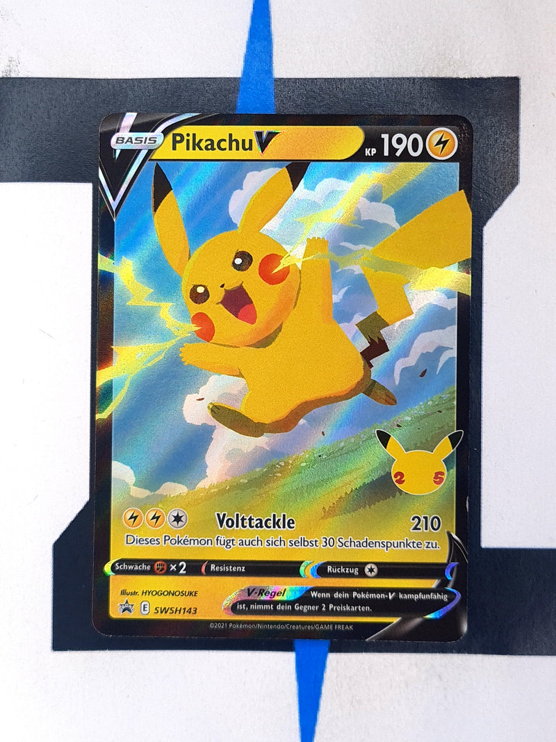 Pikachu V SWSH143 DE NM