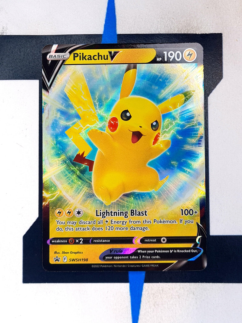 Pikachu V SWSH198 EN NM