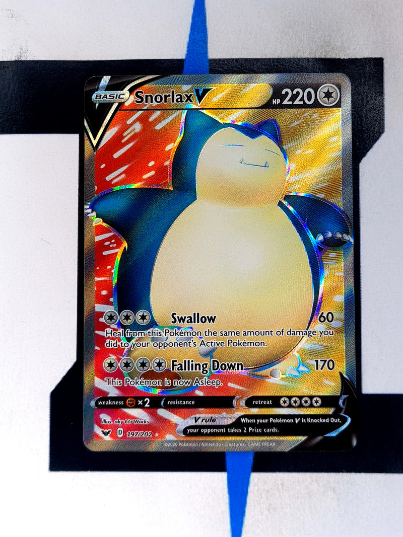 Snorlax V SSH197 EN NM