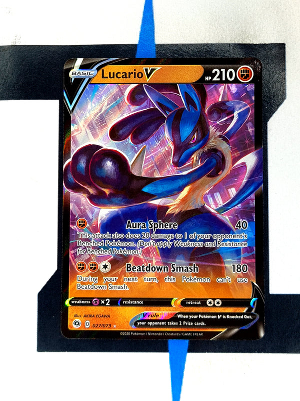 Lucario V CPA27 EN NM