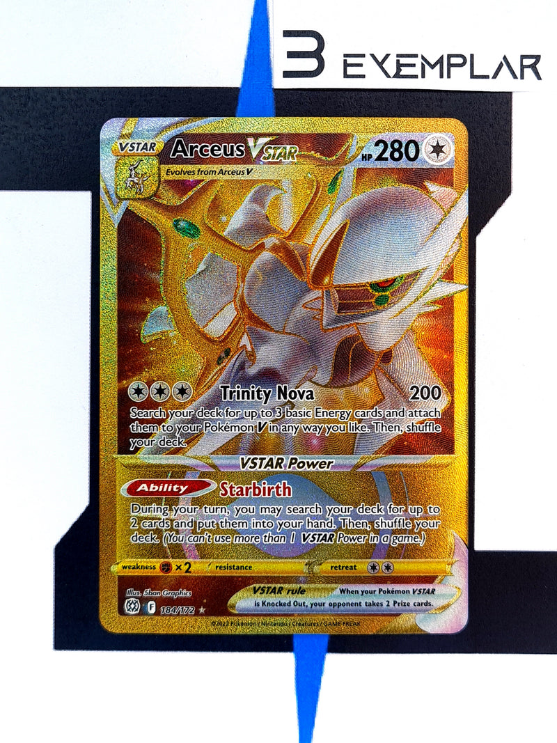 Arceus VSTAR BRS184 EN NM