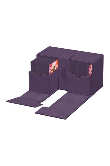 Ultimate Guard Twin Flip`n`Tray 200+ XenoSkin Monocolor Violett