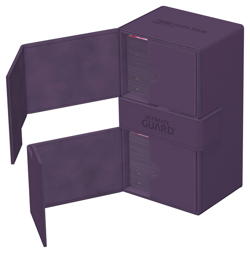 Ultimate Guard Twin Flip`n`Tray 200+ XenoSkin Monocolor Violett